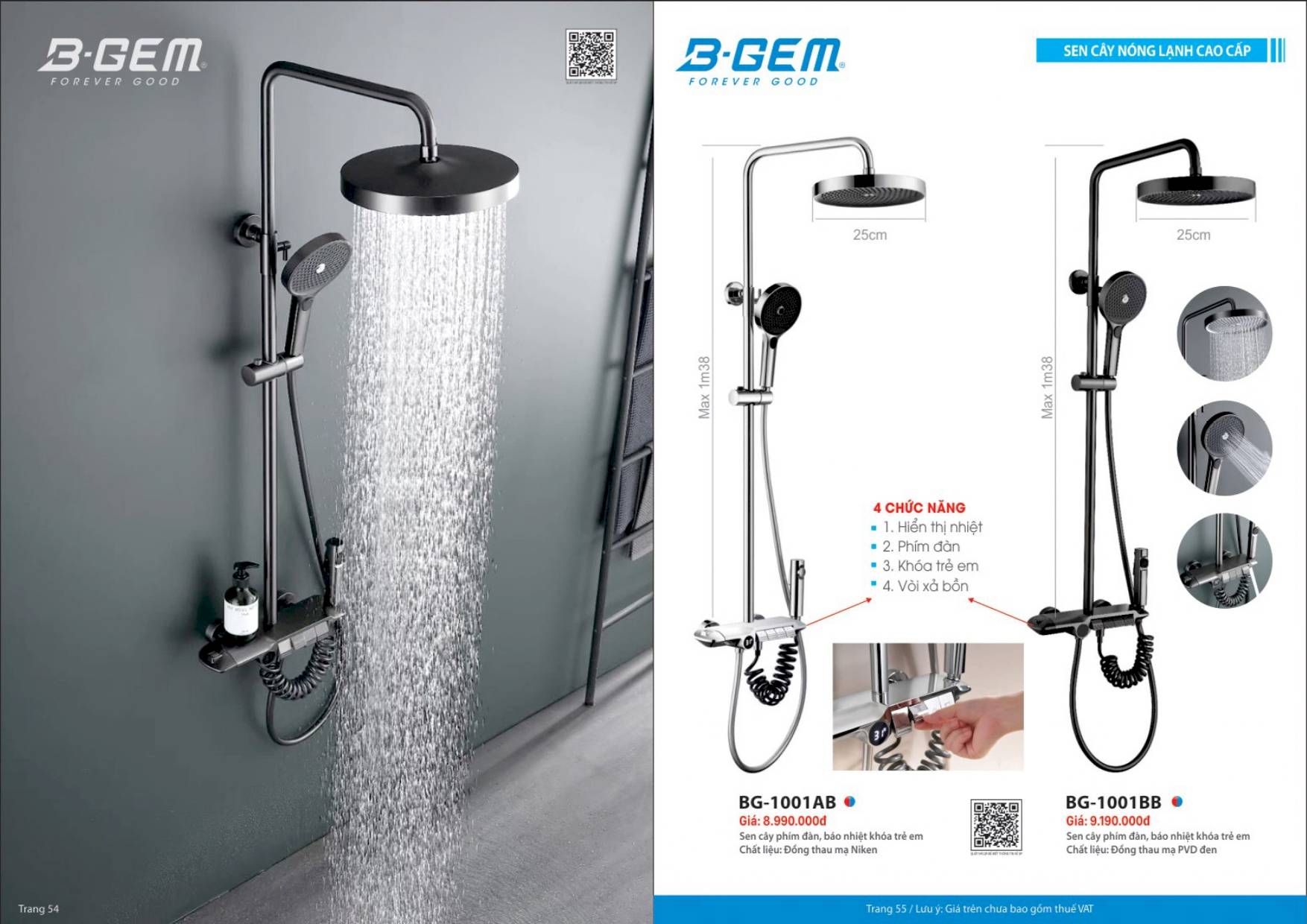Thiết bị vệ sinh BGEM Catalogue và Bảng giá mới nhất  2024 /Page 28